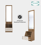 Sivom furniture Kang Queen With Storage Bedroom Combo