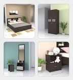 Sivom furniture Kang King With Storage Bedroom Combo