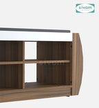 Sivom SIVOM Kate Engineered Wood Shoe Rack (, 4 Shelves, Knock Down) for Modern Homes | Elegant Design & Premium Finish