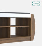 Sivom SIVOM Kate Engineered Wood Shoe Rack (, 4 Shelves, Knock Down) for Modern Homes | Elegant Design & Premium Finish