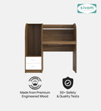 Sivom SIVOM Kidee Multipurpose Study/Home/Office Table Engineered Wood Study Table for Modern Homes | Elegant Design & Premium Finish