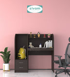 Sivom SIVOM Kidee Multipurpose Study/Home/Office Table Engineered Wood Study Table for Modern Homes | Elegant Design & Premium Finish