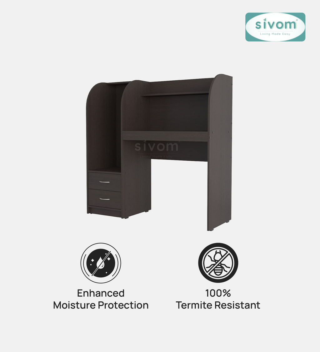 Sivom SIVOM Kidee Multipurpose Study/Home/Office Table Engineered Wood Study Table for Modern Homes | Elegant Design & Premium Finish