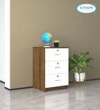 Sivom SIVOM Kresta Multipurpose Storage Drawer/Study/Home/Office Engineered Wood Close Book Shelf for Modern Homes | Elegant Design & Premium Finish