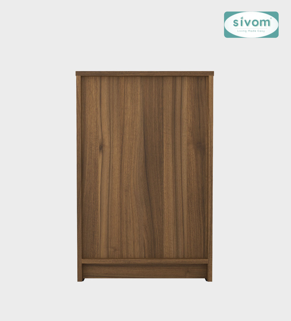 Sivom SIVOM Kresta Multipurpose Storage Drawer/Study/Home/Office Engineered Wood Close Book Shelf for Modern Homes | Elegant Design & Premium Finish