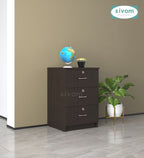 Sivom SIVOM Kresta Multipurpose Storage Drawer/Study/Home/Office Engineered Wood Close Book Shelf for Modern Homes | Elegant Design & Premium Finish