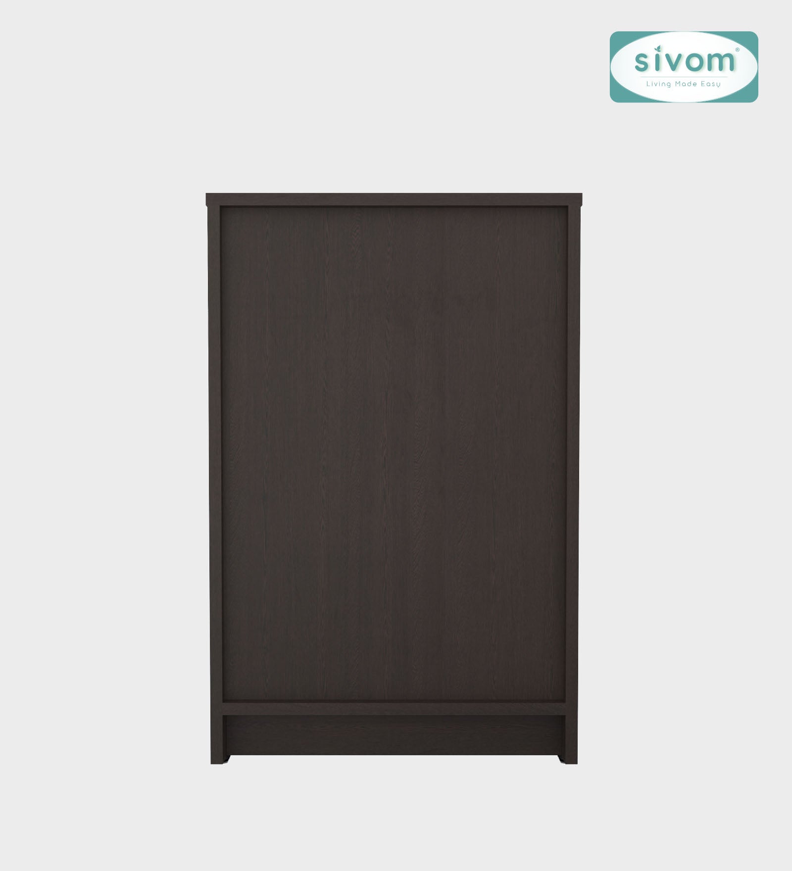 Sivom SIVOM Kresta Multipurpose Storage Drawer/Study/Home/Office Engineered Wood Close Book Shelf for Modern Homes | Elegant Design & Premium Finish