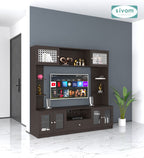 Sivom SIVOM LENIN Multipurpose TV Unit fits upto 43 inch with Storage Engineered Wood TV Entertainment Unit for Modern Homes | Elegant Design & Premium Finish