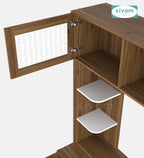 Sivom SIVOM LENIN Multipurpose TV Unit fits upto 43 inch with Storage Engineered Wood TV Entertainment Unit for Modern Homes | Elegant Design & Premium Finish