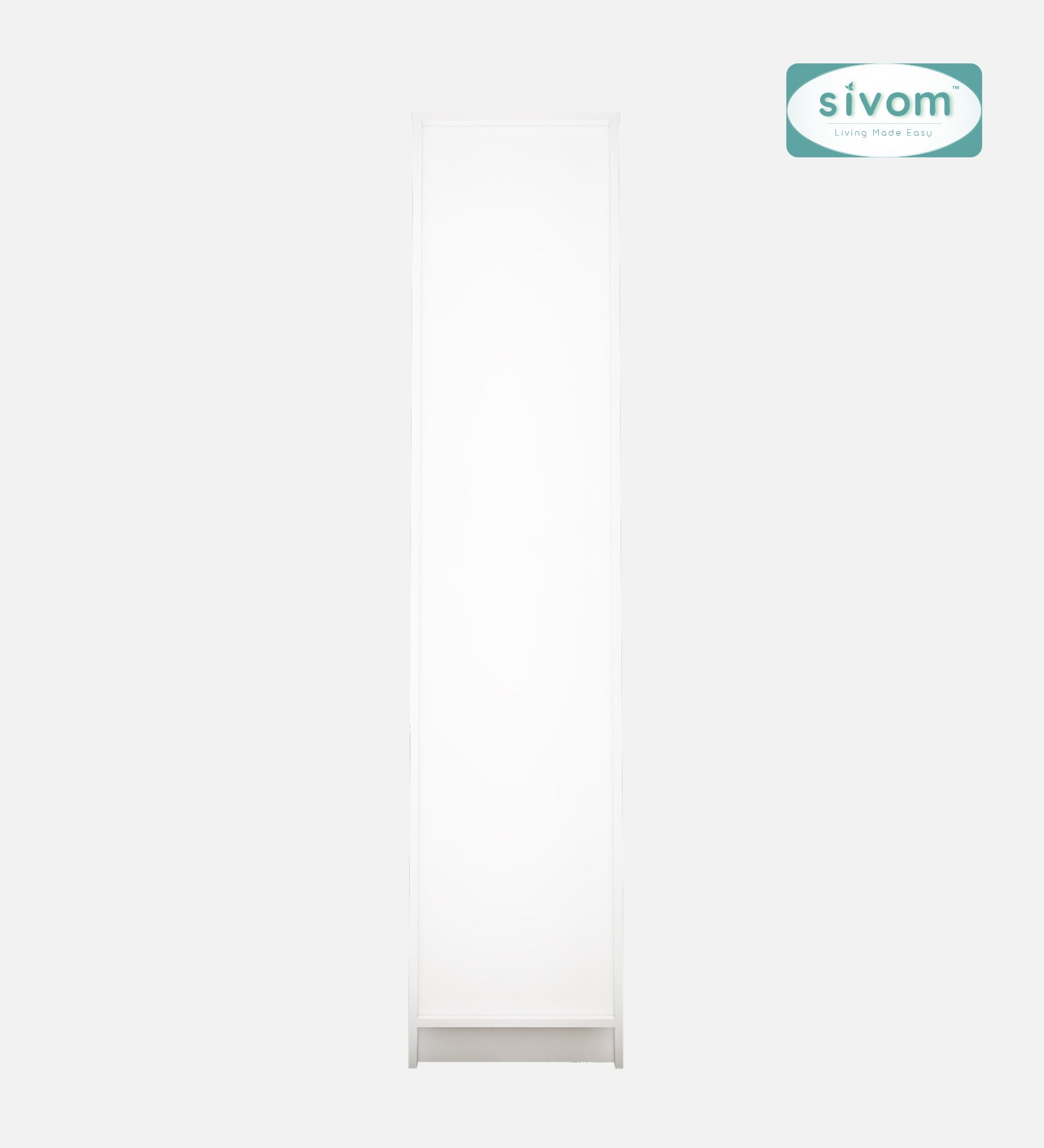 Sivom SIVOM Little Digital Printed Multipurpose 1 Door Wardrobe / Spacious 4 Shelves with Drawer Engineered Wood 1 Door Wardrobe for Modern Homes | Elegant Design & Premium Finish