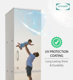 Sivom SIVOM Little Digital Printed Multipurpose 1 Door Wardrobe / Spacious 4 Shelves with Drawer Engineered Wood 1 Door Wardrobe for Modern Homes | Elegant Design & Premium Finish