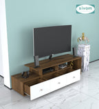 Sivom furniture SIVOM Livid Multipurpose TV Unit fits upto 43 inch with Storage Engineered Wood TV Entertainment Unit for Modern Homes | Elegant Design & Premium Finish