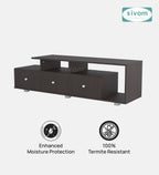 Sivom furniture SIVOM Livid Multipurpose TV Unit fits upto 43 inch with Storage Engineered Wood TV Entertainment Unit for Modern Homes | Elegant Design & Premium Finish