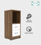 Sivom SIVOM Livi Multipurpose Storage Unit/ Engineered Wood Free Standing Cabinet for Modern Homes | Elegant Design & Premium Finish
