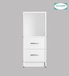 Sivom SIVOM Livi Multipurpose Storage Unit/ Engineered Wood Free Standing Cabinet for Modern Homes | Elegant Design & Premium Finish