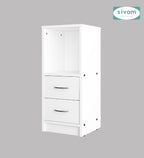 Sivom SIVOM Livi Multipurpose Storage Unit/ Engineered Wood Free Standing Cabinet for Modern Homes | Elegant Design & Premium Finish