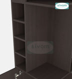 Sivom SIVOM Luxe Bar unit for Home/Bar Engineered Wood Bar Cabinet for Modern Homes | Elegant Design & Premium Finish