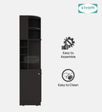 Sivom SIVOM Luxe Bar unit for Home/Bar Engineered Wood Bar Cabinet for Modern Homes | Elegant Design & Premium Finish