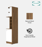 Sivom SIVOM Luxe Bar unit for Home/Bar Engineered Wood Bar Cabinet for Modern Homes | Elegant Design & Premium Finish