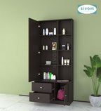 Sivom furniture SIVOM Larys Dressing Table with Stool Engineered Wood Dressing Table for Modern Homes | Elegant Design & Premium Finish
