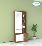Sivom furniture SIVOM Larys Dressing Table with Stool Engineered Wood Dressing Table for Modern Homes | Elegant Design & Premium Finish