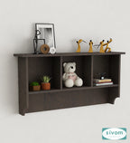 Sivom SIVOM RIO Multipurpose Modular Wall Racks/Shelves/Organiser/Décor Particle Board Wall Shelf (Number of Shelves - 4, ) for Modern Homes | Elegant Design & Premium Finish