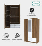 Sivom furniture Magneto Queen With Storage Bedroom Combo