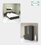 Sivom furniture Magneto Queen With Storage Bedroom Combo
