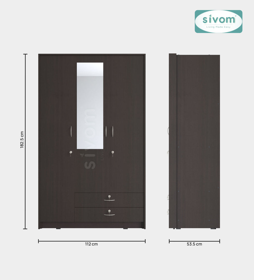Sivom furniture Magneto Queen With Storage Bedroom Combo