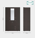 Sivom furniture Magneto Queen With Storage Bedroom Combo