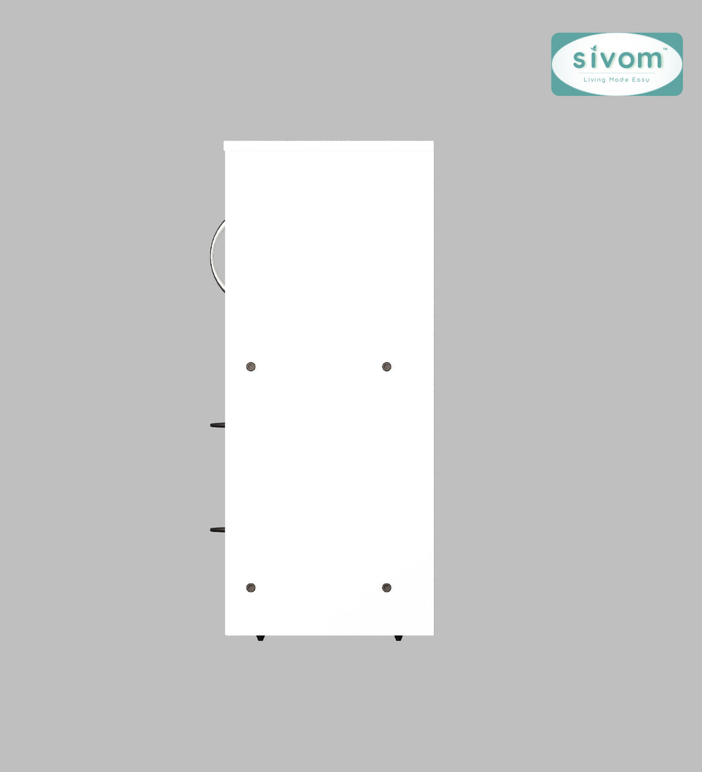 Sivom SIVOM Majestic Multipurpose Storage Unit/ Engineered Wood Free Standing Cabinet for Modern Homes | Elegant Design & Premium Finish