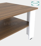 Sivom SIVOM Mayo Multipurpose Centre Table / Engineered Wood Coffee Table for Modern Homes | Elegant Design & Premium Finish
