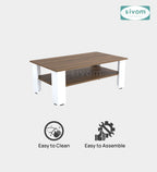 Sivom SIVOM Mayo Multipurpose Centre Table / Engineered Wood Coffee Table for Modern Homes | Elegant Design & Premium Finish