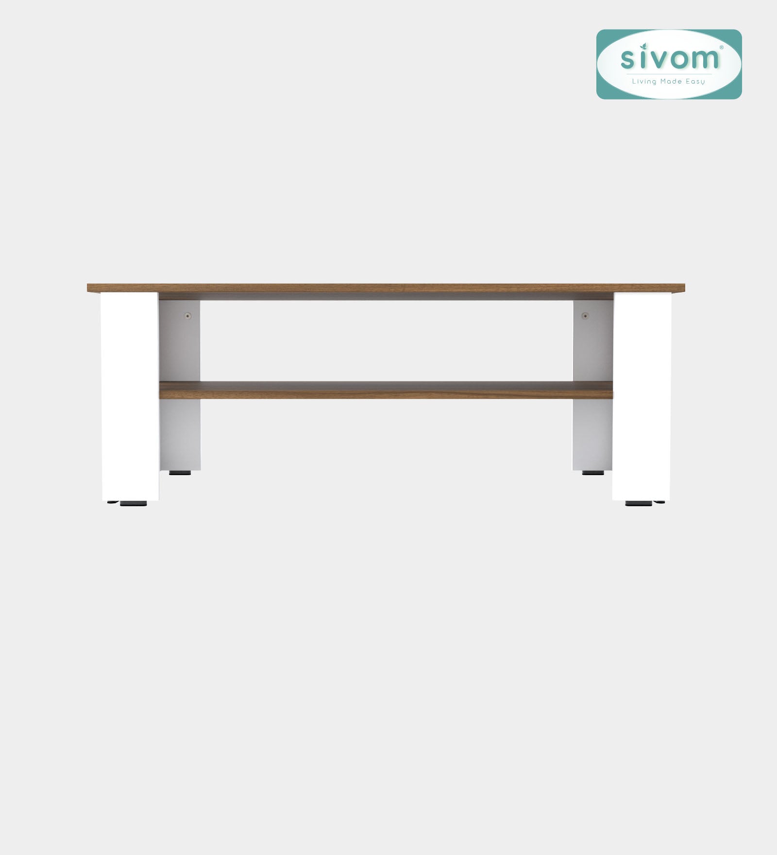 Sivom SIVOM Mayo Multipurpose Centre Table / Engineered Wood Coffee Table for Modern Homes | Elegant Design & Premium Finish