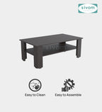 Sivom SIVOM Mayo Multipurpose Centre Table / Engineered Wood Coffee Table for Modern Homes | Elegant Design & Premium Finish