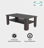 Sivom SIVOM Mayo Multipurpose Centre Table / Engineered Wood Coffee Table for Modern Homes | Elegant Design & Premium Finish