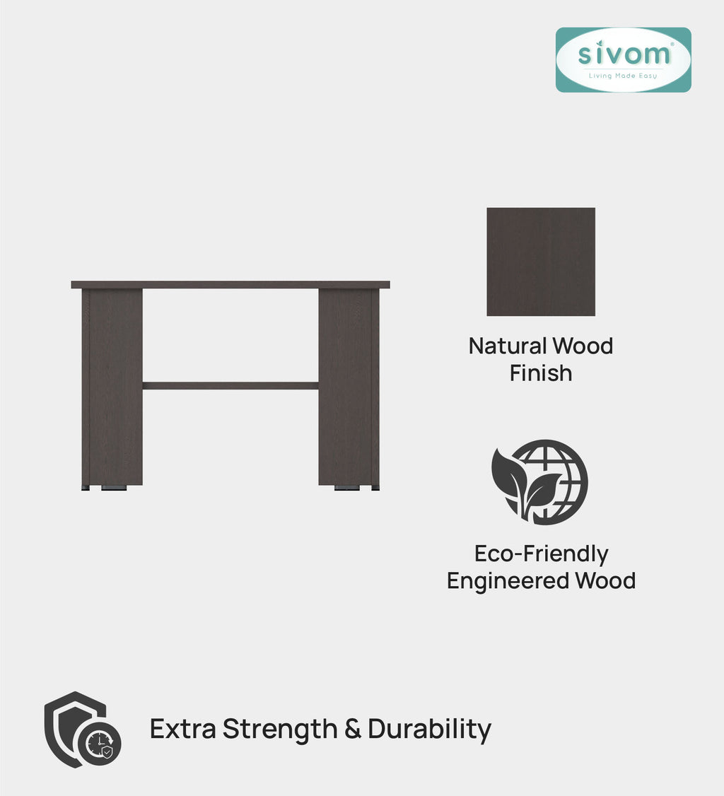 Sivom SIVOM Mayo Multipurpose Centre Table / Engineered Wood Coffee Table for Modern Homes | Elegant Design & Premium Finish