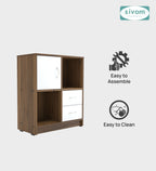 Sivom SIVOM Majestic Multipurpose Storage Unit/ Engineered Wood Free Standing Cabinet for Modern Homes | Elegant Design & Premium Finish