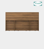 Sivom furniture SIVOM Meridian Bed with Storage Engineered Wood Queen Bed (Delivery Condition - Knock Down)