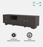 Sivom furniture SIVOM Metro Multipurpose TV Unit fits upto 43 inch with Storage Engineered Wood TV Entertainment Unit for Modern Homes | Elegant Design & Premium Finish