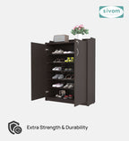 SIVOM Mister Engineered Wood Shoe Rack (, 4 Shelves, Knock Down) for Modern Homes | Elegant Design & Premium Finish