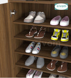 SIVOM Mister Engineered Wood Shoe Rack (, 4 Shelves, Knock Down) for Modern Homes | Elegant Design & Premium Finish