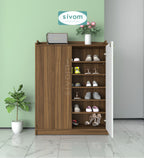 SIVOM Mister Engineered Wood Shoe Rack (, 4 Shelves, Knock Down) for Modern Homes | Elegant Design & Premium Finish
