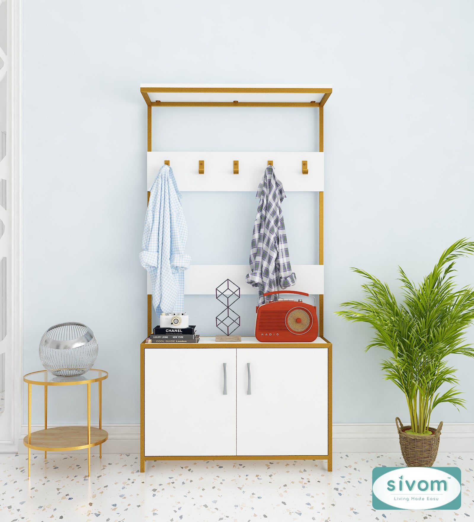 Sivom Sivom Ashley Display Unit for Modern Homes | Elegant Design & Premium Finish