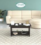 SIVOM Moto Multipurpose Centre Table / Engineered Wood Coffee Table for Modern Homes | Elegant Design & Premium Finish