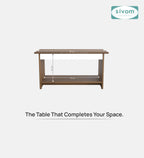 SIVOM Moto Multipurpose Centre Table / Engineered Wood Coffee Table for Modern Homes | Elegant Design & Premium Finish
