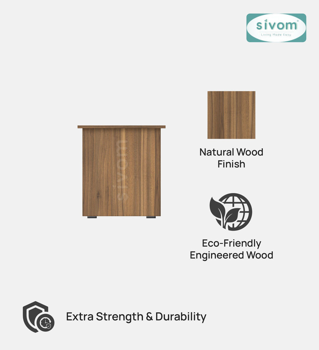 SIVOM Moto Multipurpose Centre Table / Engineered Wood Coffee Table for Modern Homes | Elegant Design & Premium Finish