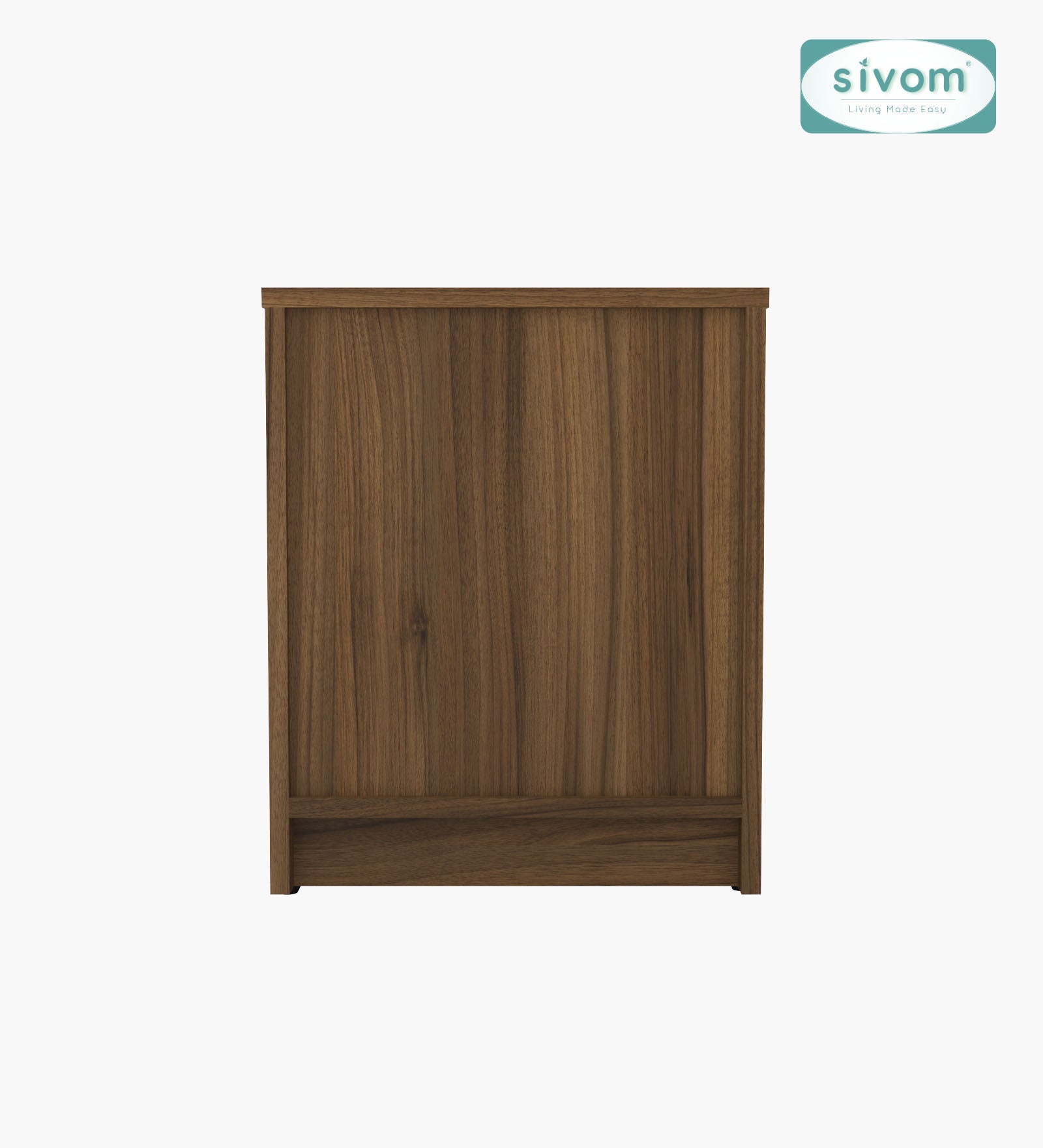 Sivom SIVOM Muse Multipurpose Side Table Engineered Wood Bedside Table for Modern Homes | Elegant Design & Premium Finish