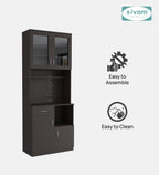 SIVOM Nebula Crockery Engineered Wood Unit for Modern Homes | Elegant Design & Premium Finish