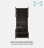 SIVOM Nebula Crockery Engineered Wood Unit for Modern Homes | Elegant Design & Premium Finish